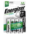 Energizer Rech Extreme AA 4 stk genopladelige batterier